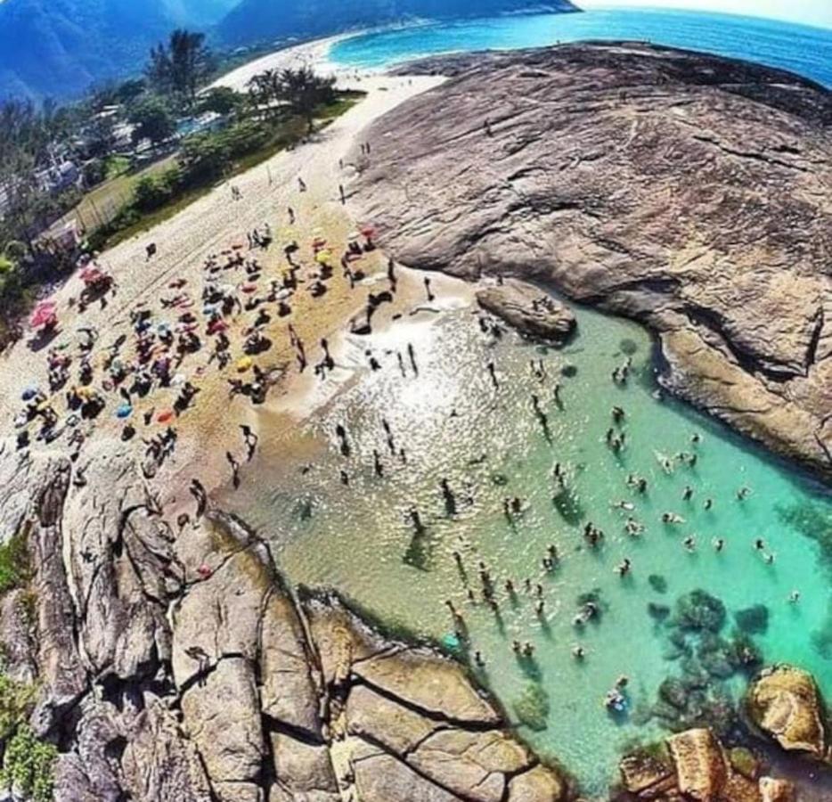 Casa Piscina Em Condominio 5Min Praia Itacoatiara. Niterói Exteriör bild